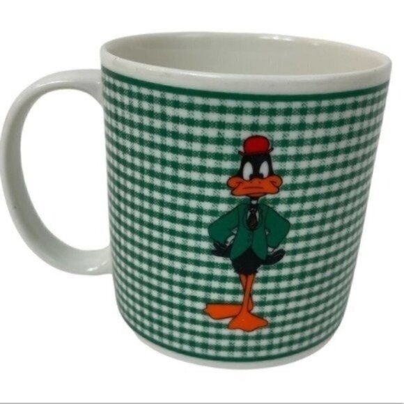 Dapper Daffy Duck Coffee Mug Warner Brothers Studio Store Vintage 1992 Vintage - Picture 4 of 10
